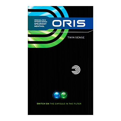 Сигареты Oris Twin Sense Spearmint Menthol King Size