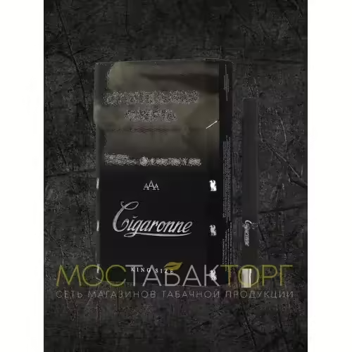 Сигареты Cigaronne Кing Size Black 84mm