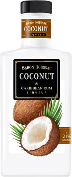 Ликер Baron Roussac Coconut & Caribbean Rum 0,5 л